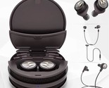 Motorola Tech3 3-in-1 Smart True Wireless Headphones - Cordless Earbuds New - £35.60 GBP