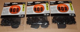 Halloween Craft Kits Creatology 3pks Foam Sticker Pumpkins 234pcs 3&quot; BOO... - £4.32 GBP