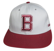 Budweiser Snapback Red White Hat VTG Cap 1990s Made in USA NOS - $20.73 CAD
