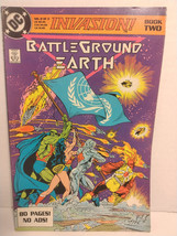 DC Comics Invasion Book Two #2 Battleground Earth 1989 - $7.25