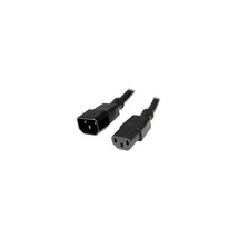 STARTECH.COM PXT1001 AC POWER CORD 1FT (0.3M) 18AWG POWER SUPPLY EXTENSI... - £24.39 GBP