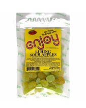 Enjoy Li Hing Sour Apples 3 Ounce Bag (pack Of 4) - $54.45