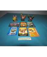 Skylanders Figures 3 of Trigger Happy Ser 1, 2, Legendary Activision vid... - £13.66 GBP