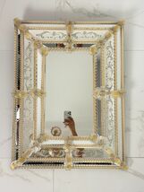 Large Murano Glass Mirror Attributed to Barovier &amp; Toso, 1940s-
show ori... - $3,876.38 CAD