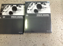 2006 Harley Davidson VRSCR Service Shop Repair Manual Set W Parts Catalog Book - $200.48