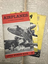 Little Wonder &amp; Unit Study Books- Airplanes, Flying, Boats 1946, 40 - £12.73 GBP