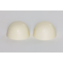 Replacement Plastic Toilet Bolt Caps to Match Kohler Jersey Cream, Set of 2 - €13,58 EUR