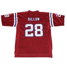 Corey Dillon New England Patriots #28 Red Reebok Gridiron Classic Jersey  Large - £31.64 GBP