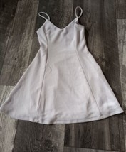 Red, Saks Fifth Avenue, Women&#39;s Size Small Petite White Babydoll Dress - £14.90 GBP