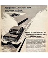 Ford Motor Company Rust Resistance Advertisement 1963 Automobilia Salt D... - €21,46 EUR Ford Motor Company Rust Resistance Advertisement 1963 Automobilia Salt D... - €21,46 EUR