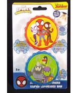 Spidey &amp; Friends Glowing Light Up Bath Spinners 2 pack NEW - £9.55 GBP