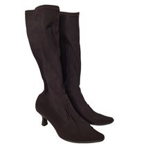 Vaneli Womens Brown Upper Calf Knee High Pull On Fashion Sock Boots Size... - $328.48 MXN