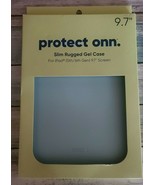 ONN™ Brand ~ Slim Rugged Gel Case ~ For iPad 9.7&quot; ~ Aqua - $20.46 CAD