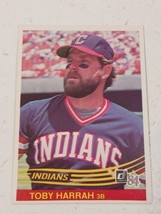 Toby Harrah Cleveland Indians 1984 Donruss Card #251 - £0.78 GBP