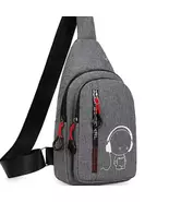 Unisex Crossbody Bag for Outdoor Activities and Running — Glow-in-the-Dark - $17.99
