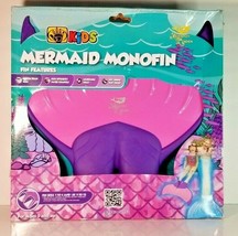 Body Glove Kids Mermaid Linden Pink Purple Monofin (US Size 1-4) - €29,73 EUR