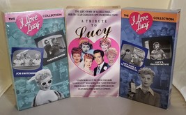 LOT OF (3) I LOVE LUCY VHS TAPES- 1 BRAND NEW SEALED!! A TRIBUTE TO LUCY... - £7.34 GBP