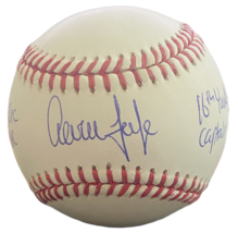 Aaron Judge Autographed &quot;16th Yankee Captain&quot; MLB Baseball Fanatics LE 16 - £1,270.35 GBP