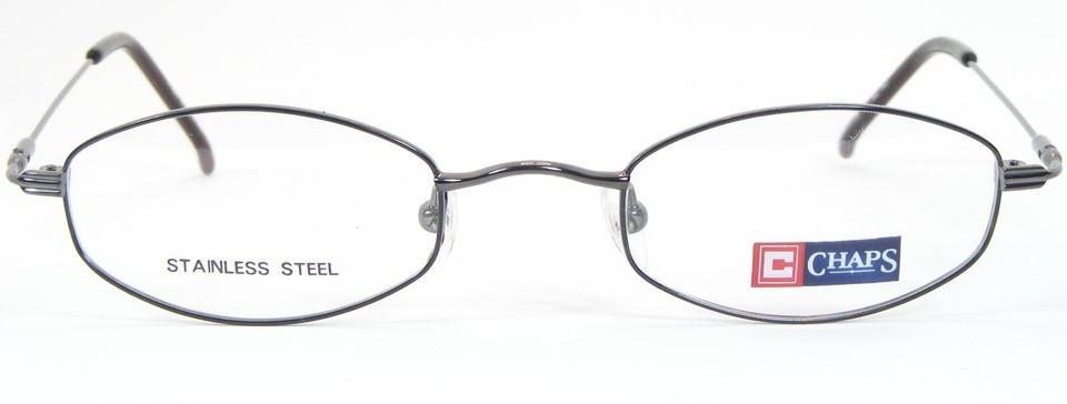 Vintage CHAPS Ralph Lauren 103 1K2 Dark Gunmetal EYEGLASSES GLASSES 46-21-140mm Item image 2