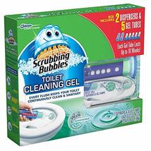 Mega Value Scrubbing Bubbles Toilet Cleaning Gel Fresh, 2 Dispensers, 8 Refills, - £39.10 GBP
