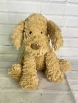 Jellycat Fuddlewuddle Bashful Tan Brown Puppy Dog Plush Stuffed Animal Toy - £14.03 GBP