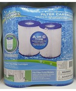 Summer Escapes 2 Pack Universal Replacement Pool Filters Cartridge A or ... - £11.87 GBP