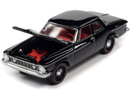 1962 Plymouth Savoy Max Wedge Silhouette Black with Red Interior &quot;Classic Gold C - £14.91 GBP