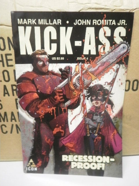 MARVEL COMICS KICK-ASS ISSUE 4 - OCTOBER 2008- BRAND NEW- L117