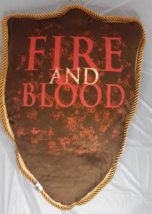 Game of Thrones GOT Throw Pillow Targaryen Fire and Blood HBO - £18.81 GBP