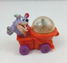 Vintage 1992 Warner Bros.Tiny Toons Dizzy Devil Grill On Wheels McDonald&#39;s Toy - £2.89 GBP