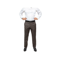 Mens TOMMY HILFIGER Suit Wool Blend 2 Button Side Vent Shark Texture 0132 Brown image 9