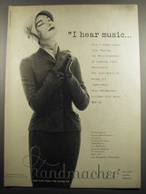 1955 Handmacher Suits Ad - I Hear music - £14.78 GBP