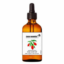 Organic Goji Berry Glow Facial Oil | 100 ml | Vegan Skincare Moisturizer - £26.95 GBP