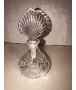 Vintage Princess House Lead Crystal Perfume Bottle With Glass Stopper - £8.61 GBP