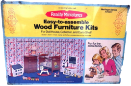 NIB - Realife Miniatures Heritage Series Doll House Furniture Kit - Nursery - £19.61 GBP