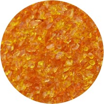 Youghiogheny Fusible Glass Frit Fine Orange Transparent 4oz Jar - 96 COE... - $20.79