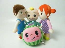 10&#39;&#39; Cocomelon Baby JJ Plush Boy Girl Watermelon Soft Stuffed Doll Birthday Gift - £10.22 GBP