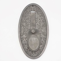 Vintage Metal Door Knocker Monogrammed &quot;P&quot; - £27.68 GBP