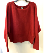 Worthington Womens NWT Luxury Red Tunic Sweater Size XXL - $21.78