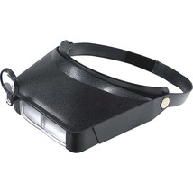 Headband Magnifying Visor With Adjustable Head Strap Jewelers Magnification Tool - £11.69 GBP