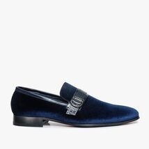 The Casaletti Navy Blue Bit Loafer Men Shoe image 2