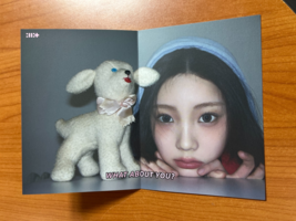 WONHEE ILLIT Official Folded Poster &#39;bomb&#39; Gllit Ver Kpop Authentic Rare - $2.98