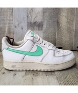Nike Air Force 1 ‘07 White Green Glow Low AF1 One 315115-164 Women&#39;s 6.5 - $29.65