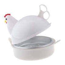Cute Chicken Shaped Egg Boiler Steamer Microwave Cooking Tool Home Acces... - $510.25 MXN