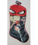 Marvel Ultimate Spider-Man Christmas Stocking Licensed Kids Xmas Decor 2... - $20.41 CAD