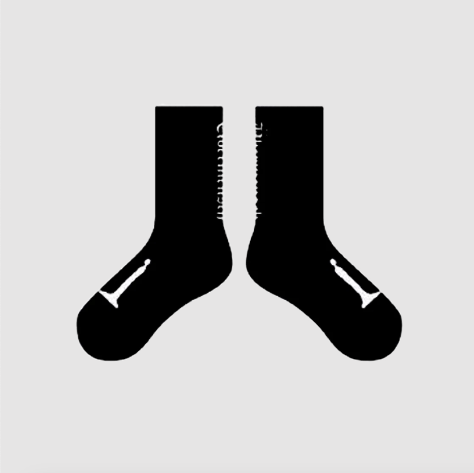 Bigbang GD G-DRAGON Ubermensch Socks - Black A Ver. - $19.98