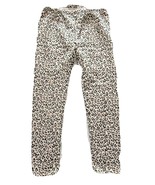 OshKosh Leopard Cheetah Silver Glitter Pink Black Stretch Leggings 14 Wa... - $177.01 MXN