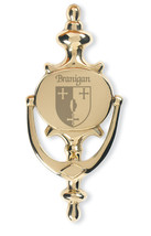 Branigan Irish Coat of Arms Brass Door Knocker - £38.69 GBP