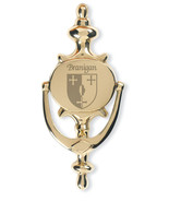 Branigan Irish Coat of Arms Brass Door Knocker - $913.81 MXN