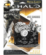 HALO Game UNSC Gungoose Metal Earth 3-D Laser Cut Steel Model Kit #MMS29... - £10.02 GBP